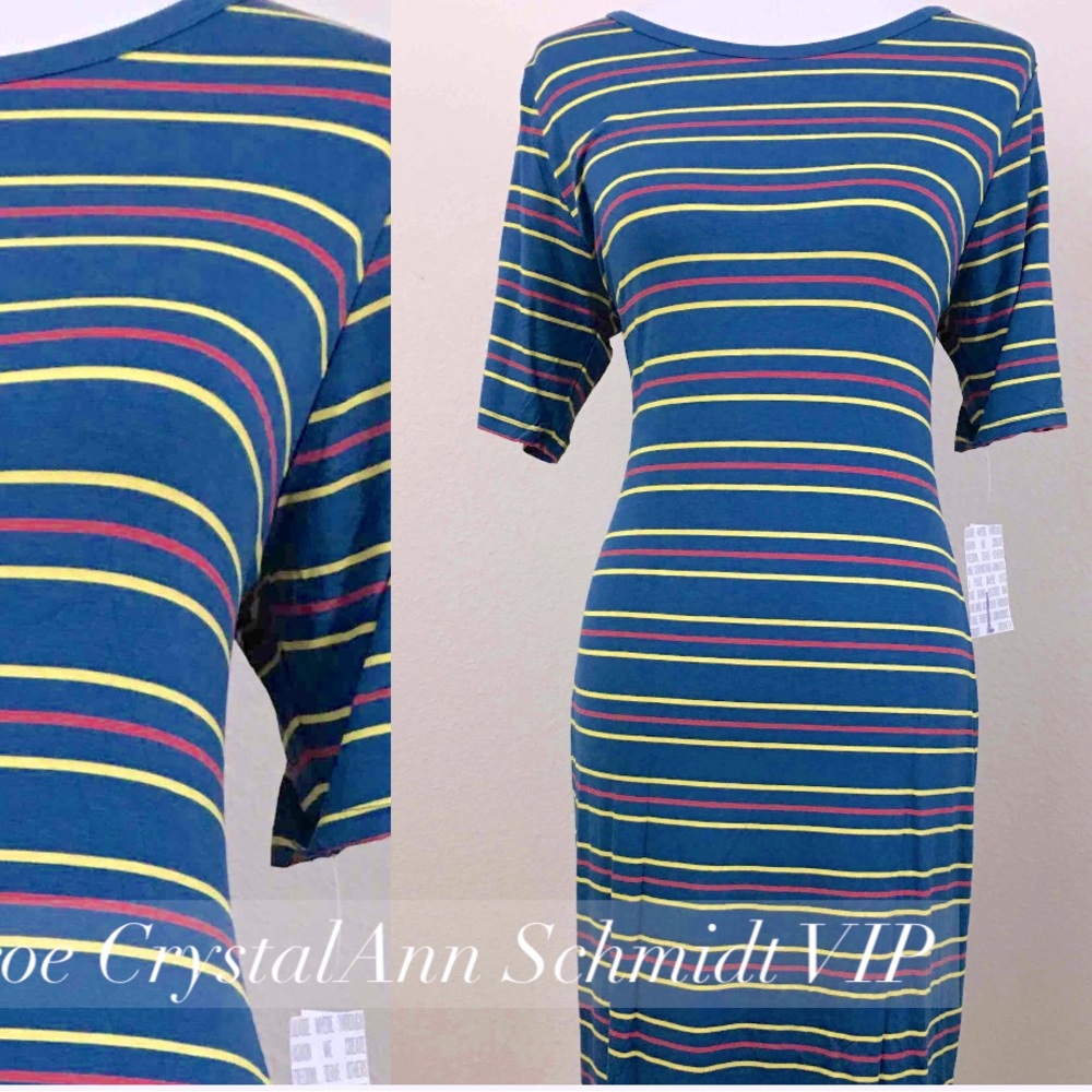 New Pencil Dress LARGE Lularoe Julia